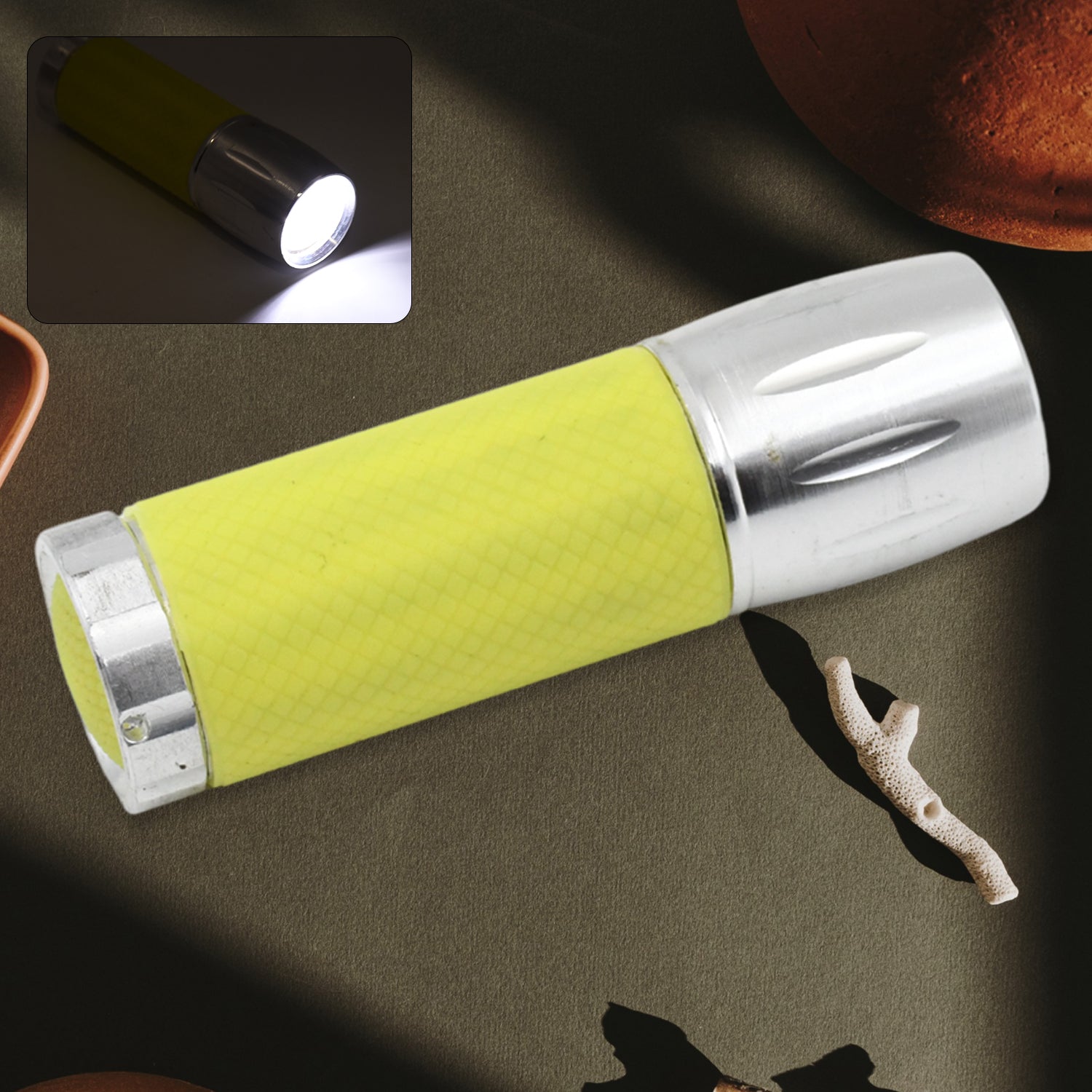 Portable Mini Torch / Flashlight LED Powerful High Lumens Pen Light Easy To Carry, Portable Pocket Compact Torch for Emergency 3 Battery operated (Battery not included / 1 pc) - Shopmania Wholesale