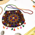 Handcrafted Cotton Embroidered Shoulder Bag / Purse for Girls & women (1 Pc / 9 Inch / Mix Desing) - Shopmania Wholesale