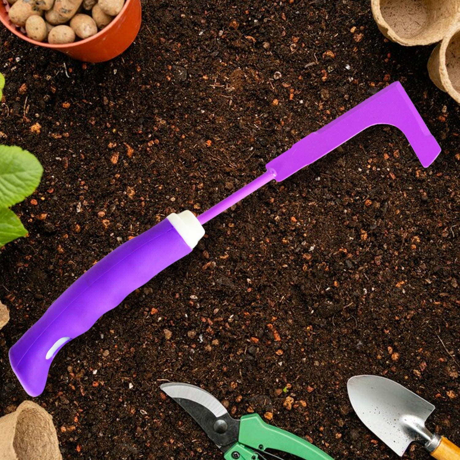 Heavy Duty Garden Tools, Gardening Tools Kit for Home Garden, Indoor and Outdoor Gardening for Plants, Agriculture, and Soil Tools (1 Pc)  (5 Different Types Tool) your brand