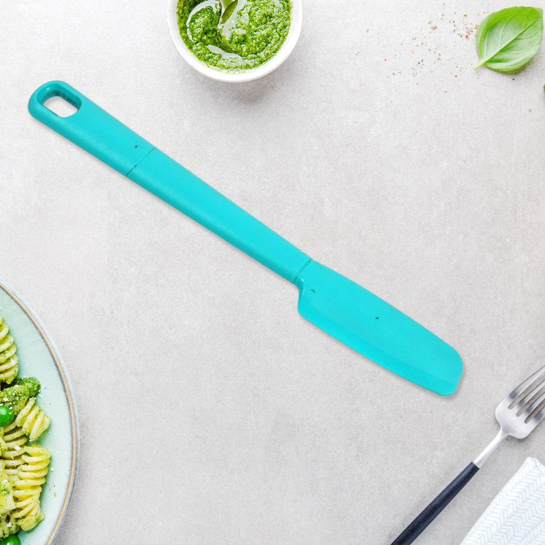 Silicone spatula butter knife
