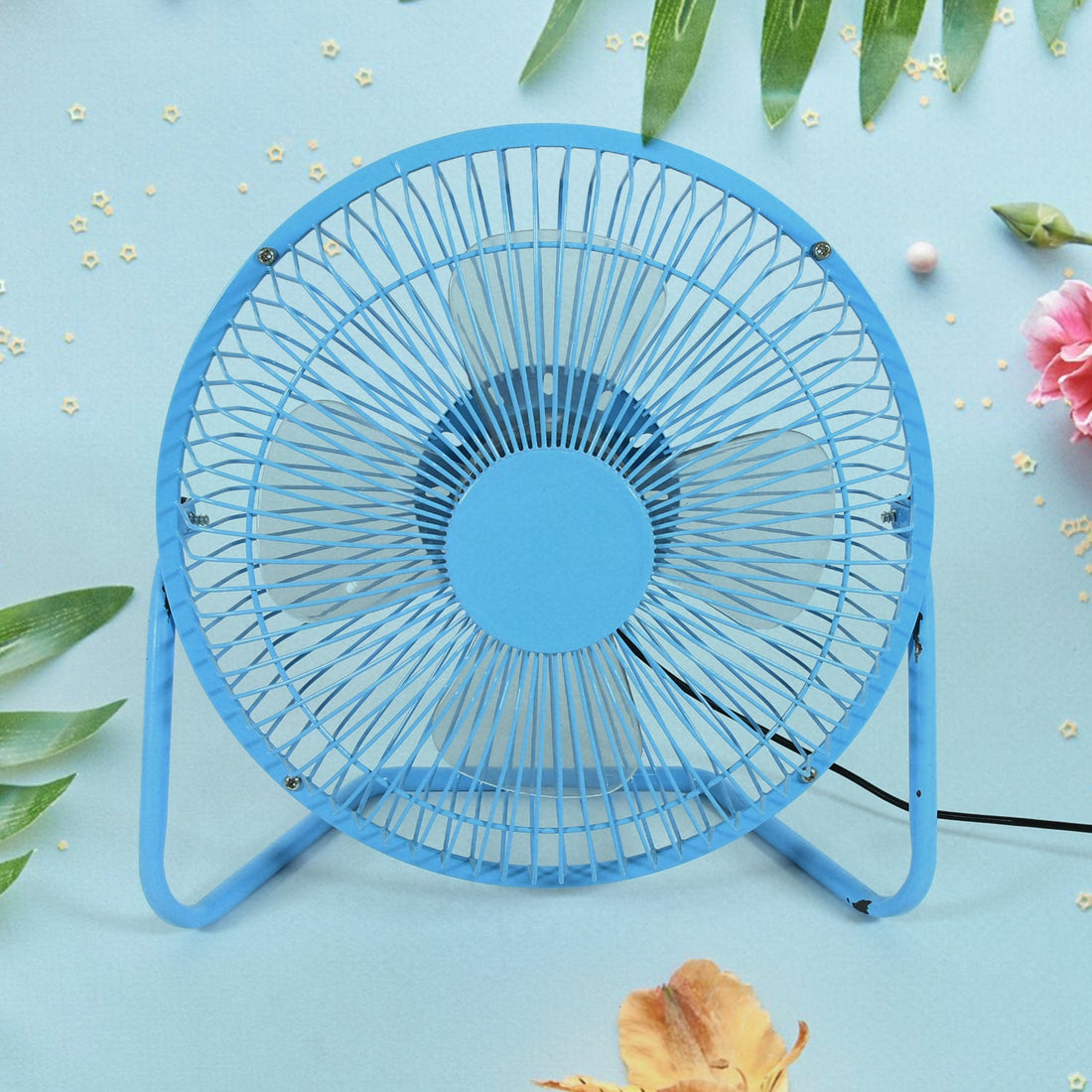 Big USB Table Desk Personal Metal Electronic Fan, Compatible with Computers, Laptops, Student Dormitory, Suitable For Office, School Use (1 Pc) - Shopmania Wholesale