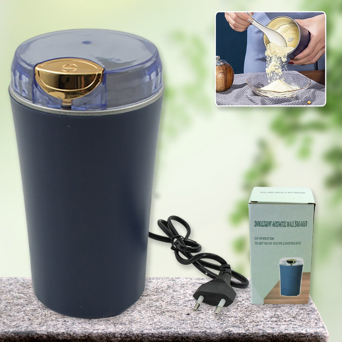 Portable 4-Blade Mini Grinder & Blender for Home & Office - Shopmania Wholesale