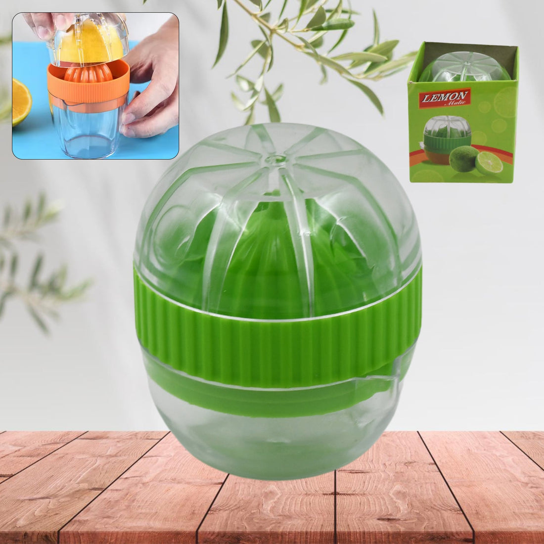 Manual Drink Orange Lemon Citrus Lime Fruit Juice Juicer Squeezer, BPA Free, Press & Pourer With Lid Plastic Manual (1 Pc) - Shopmania Wholesale