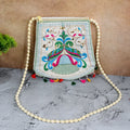 Handcrafted Cotton Embroidered Shoulder Bag / Purse for Girls & women (1 Pc / 9 Inch / Mix Desing) - Shopmania Wholesale
