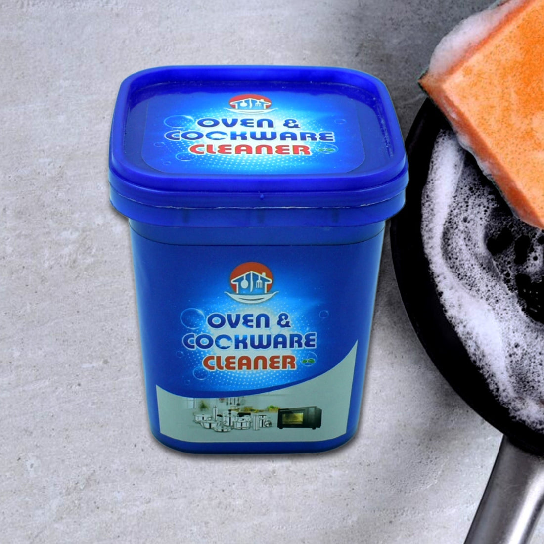 Oven And Cookware Cleaner | Oven And Cookware Cleaner Powder | Stainless Steel Cleaning Powder | Remove Stains from Pots Multi-Purpose Cleaner & Removes Household Clean Universal Cleaning Powder for Removing Rust your brand