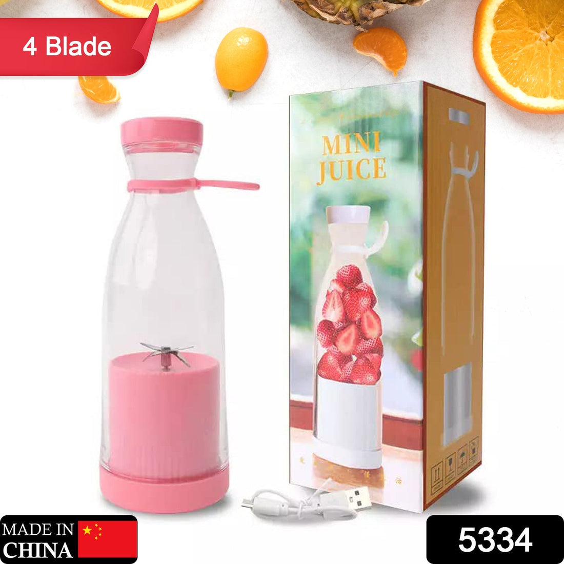 Portable blender with lid