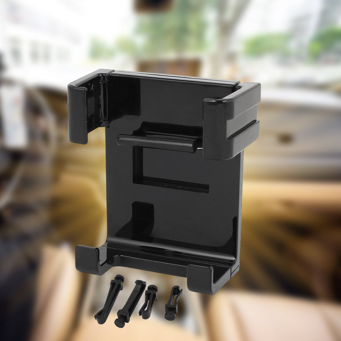 12857 Smartphone Car Phone Holder Car Air Conditioning Vent Phone Holder, Holder Stand for Mobile Phone Cellphone GPS, Dashboard Bracket for Car (1 Pc) - Shopmania Wholesale