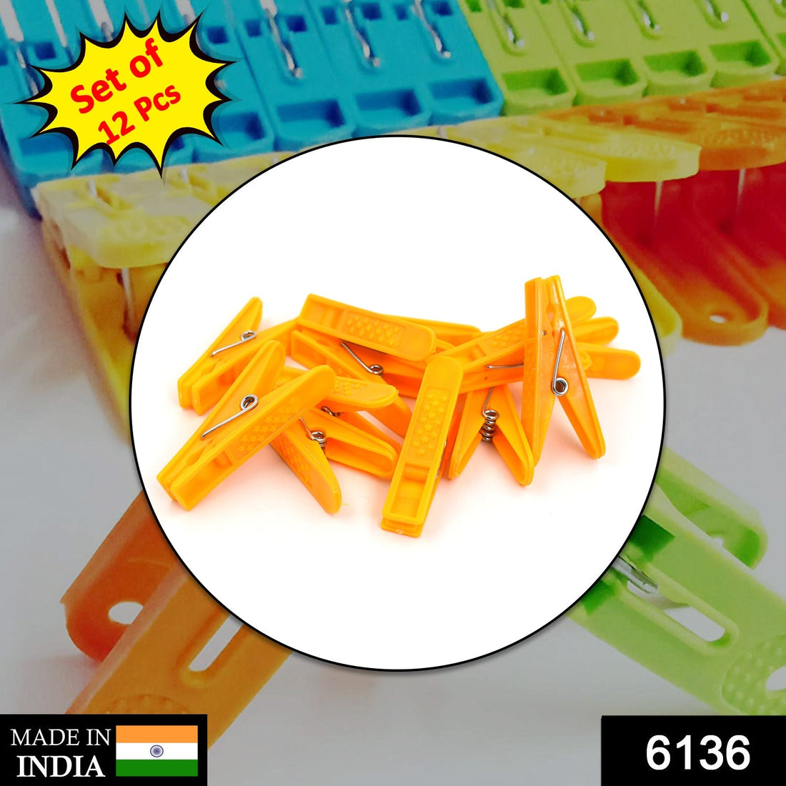 Cloth clips for household and office use