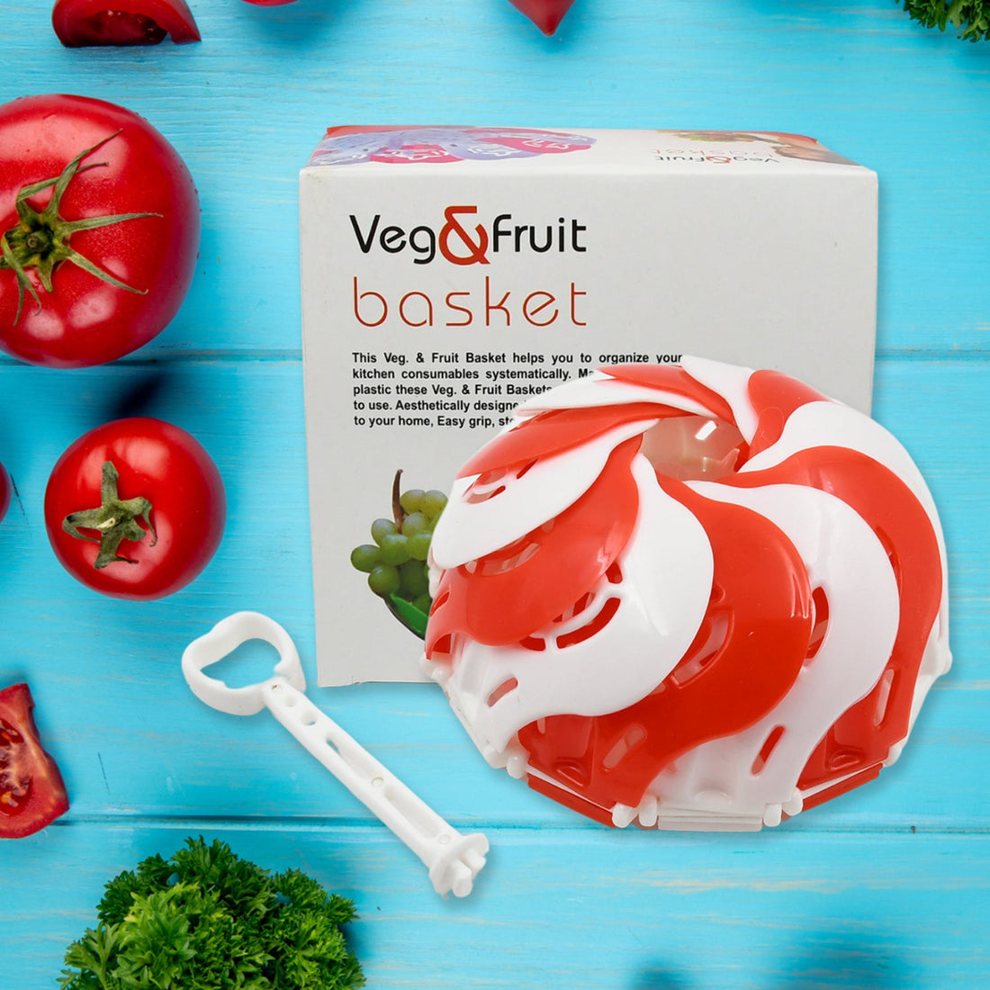 Folding Fruit Basket | Foldable Basket | Fruit Bucket |Basket with Hanging Stand | Fruit and Vegetables Basket | Foldable Lotus Shape Basket Tray for Multi-use (1 Pc) - Shopmania Wholesale