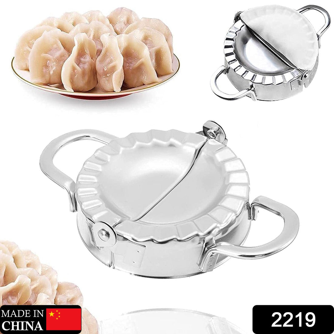 Stainless steel dumpling maker
