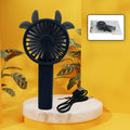 17731 Portable Small Electric Fan Handheld, USB Rechargeable Mini Student Handheld Class Personal Fan (1 Pc / Mix Color Design) - Shopmania Wholesale