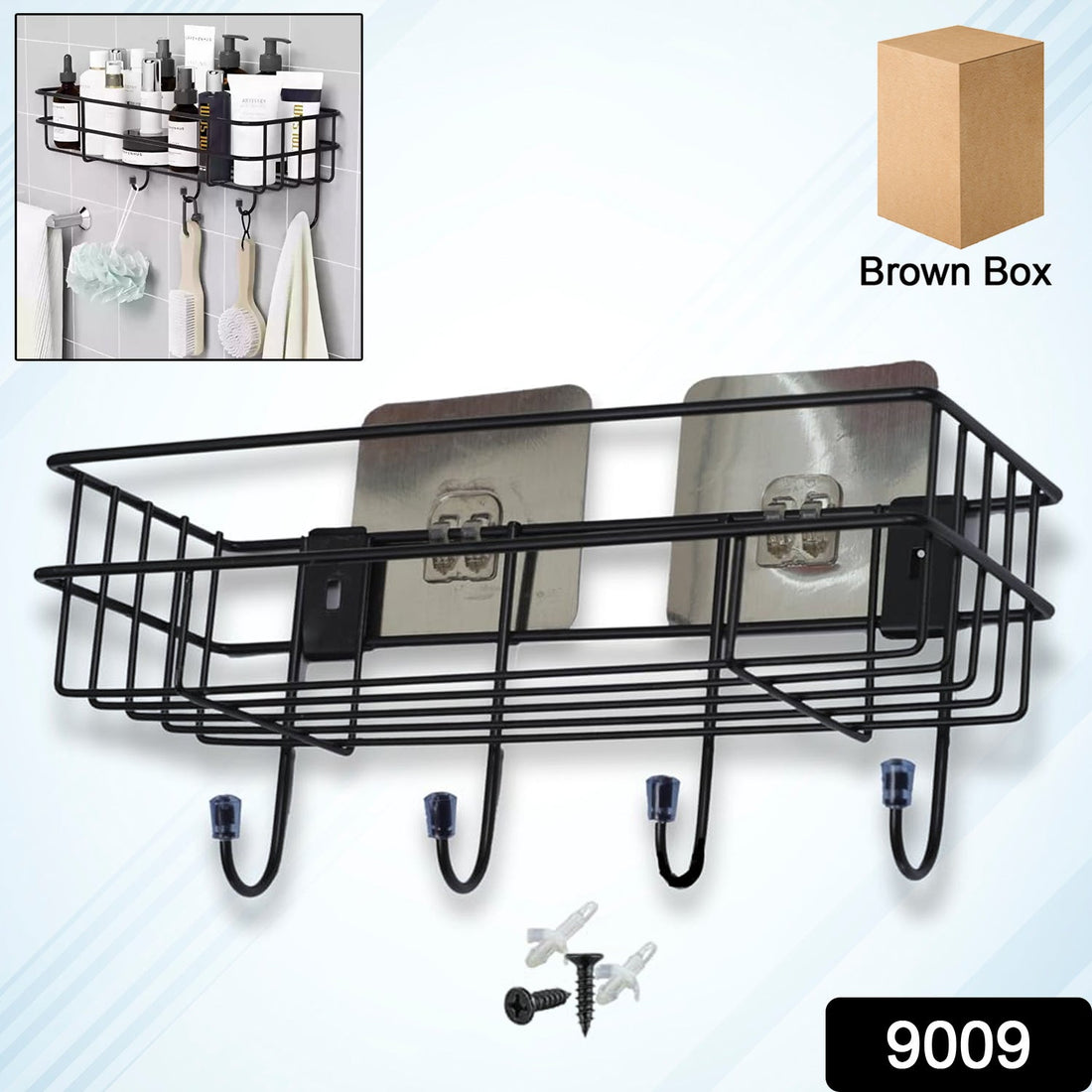 3 in 1 Shower Shelf Rack for storing and holding various household stuffs and items etc. your brand