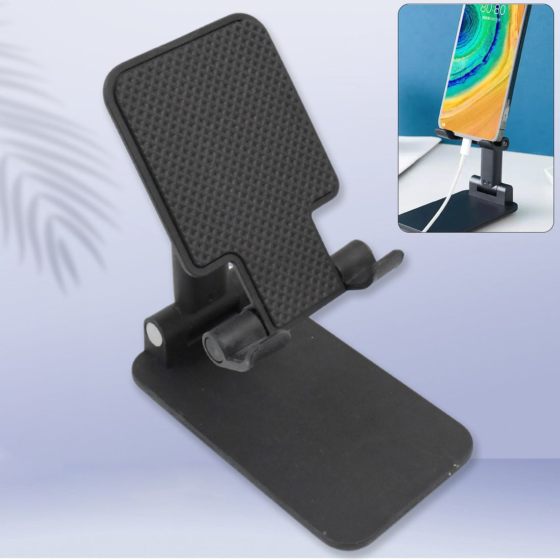 DESKTOP CELL PHONE STAND PHONE HOLDER FULL 3-WAY ADJUSTABLE PHONE STAND FOR DESK HEIGHT + ANGLES PERFECT AS DESK ORGANIZERS AND ACCESSORIES - Shopmania Wholesale