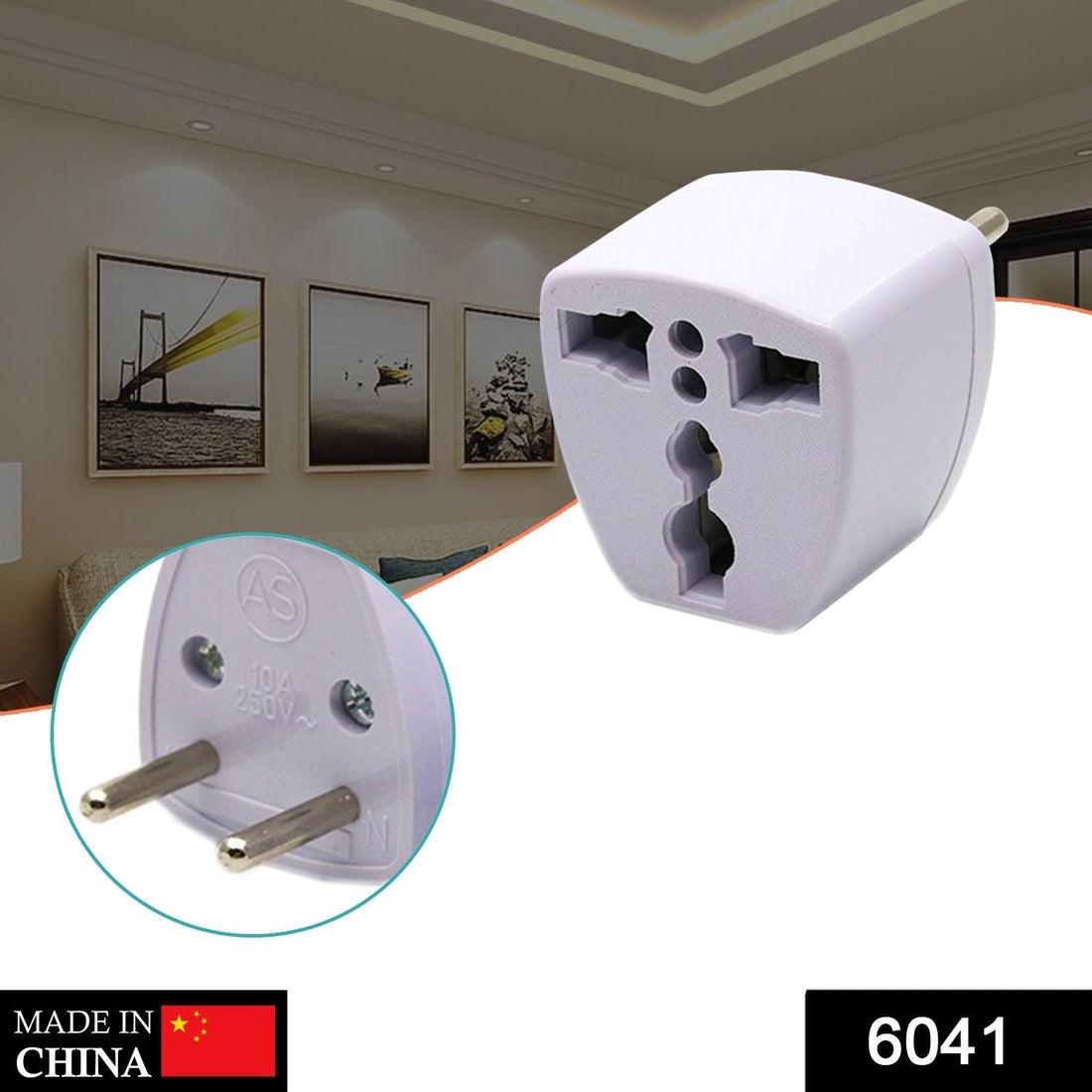 Universal travel adaptor for global use