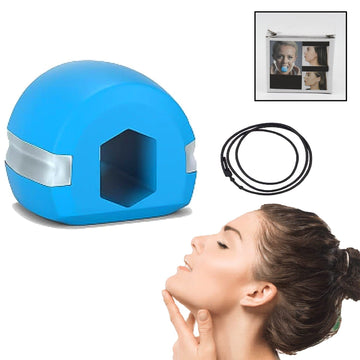 Blue Mouth Exerciser Used To Gain Sharp And Chiselled Mouth Easily And Fast (1 Pc) - Shopmania Wholesale