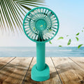 Portable Handheld Fan With 3 Speeds Battery Operated Fan Rechargeable Multi Colors As Base Phone Holder Fan (Battery Included) your brand