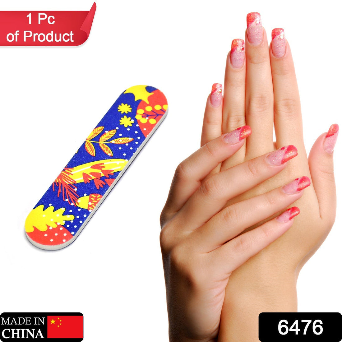 Double-sided nail file