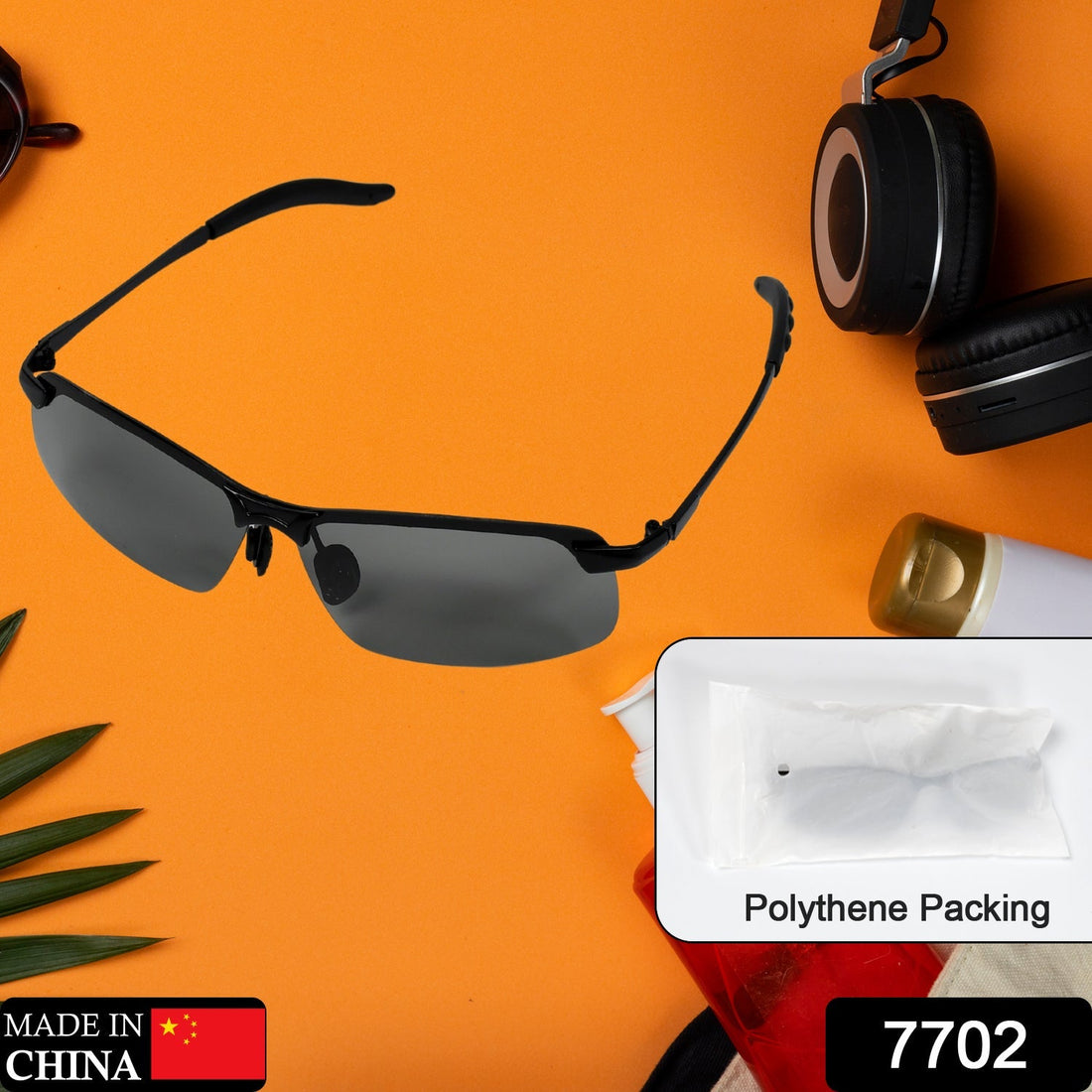 Classic rimless sports sunglasses