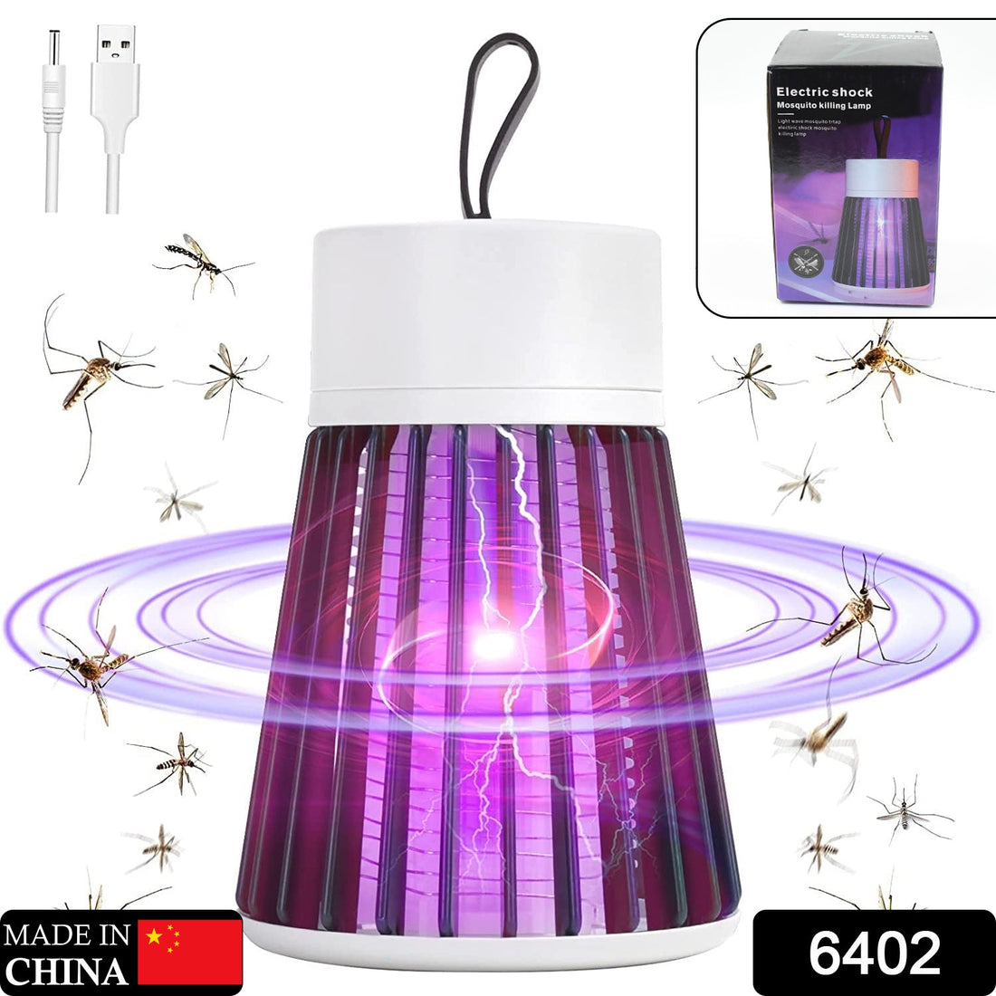 Mosquito Killer Machine  Mosquito Killer USB Powered Bug Zapper Mosquito Lamp For Home Electric LED Lamp Mosquito Killer Indoor  /  Outdoor Mosquito Trap Machine - Shopmania Wholesale