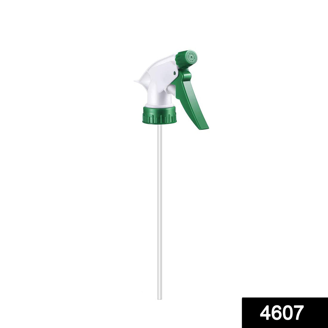 Replacement nozzle for spray bottles, plastic, with pipe, ideal for home and garden use.