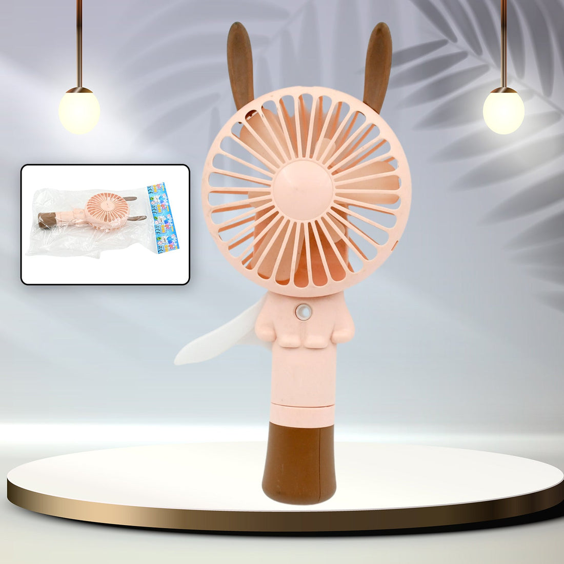 Portable Small Fan Handheld, Mini Student Handheld Dormitory Class Personal Fan Without Battery & USB Cable Operated Manual Hand Press Fan (1 Pc) - Shopmania Wholesale