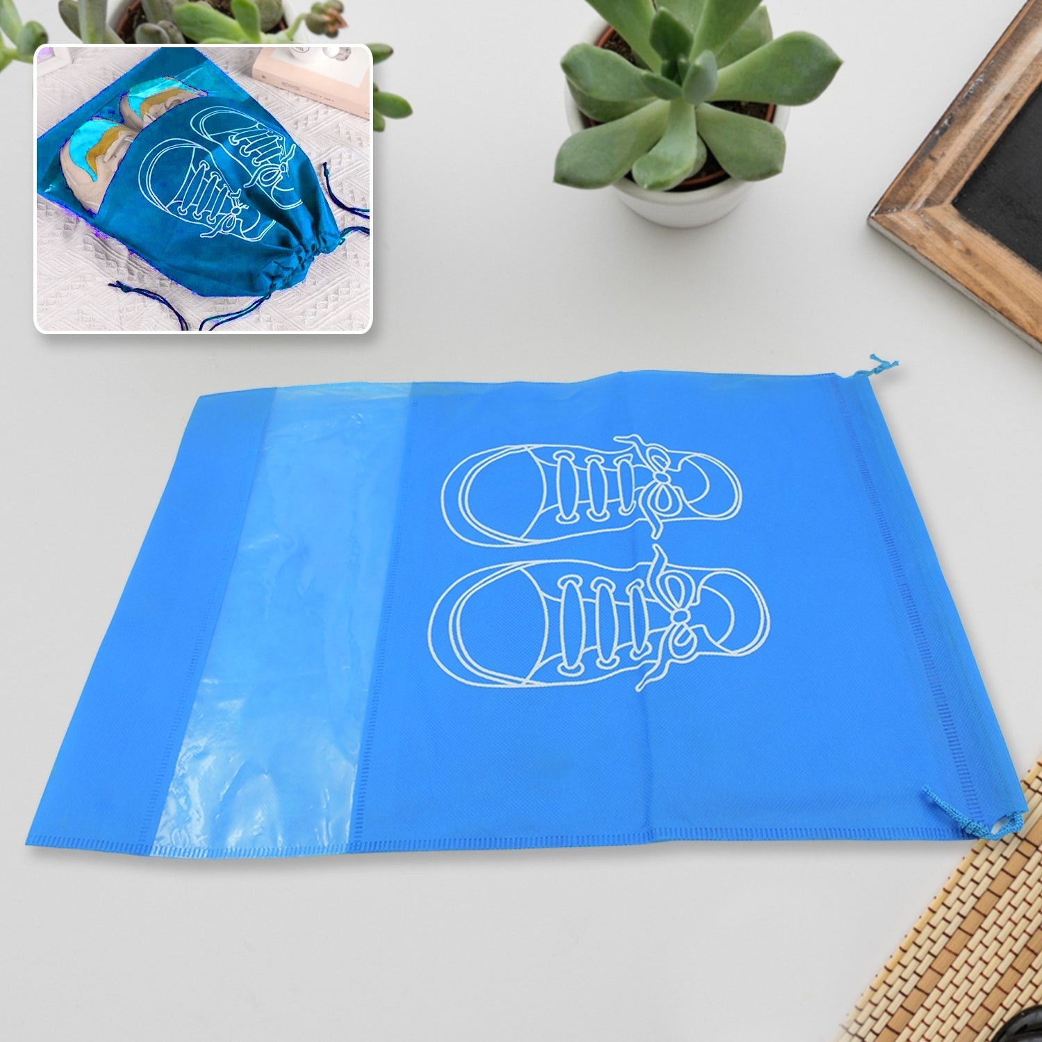 Beach Bag Shoes Storage Bag Closet Organizer Non-woven Travel Portable Bag Waterproof Pocket Clothing Classified Hanging Bag shoe bag luggage travel Portable Shoe Pouch Non Woven Transparent Window (1 Pc ) your brand