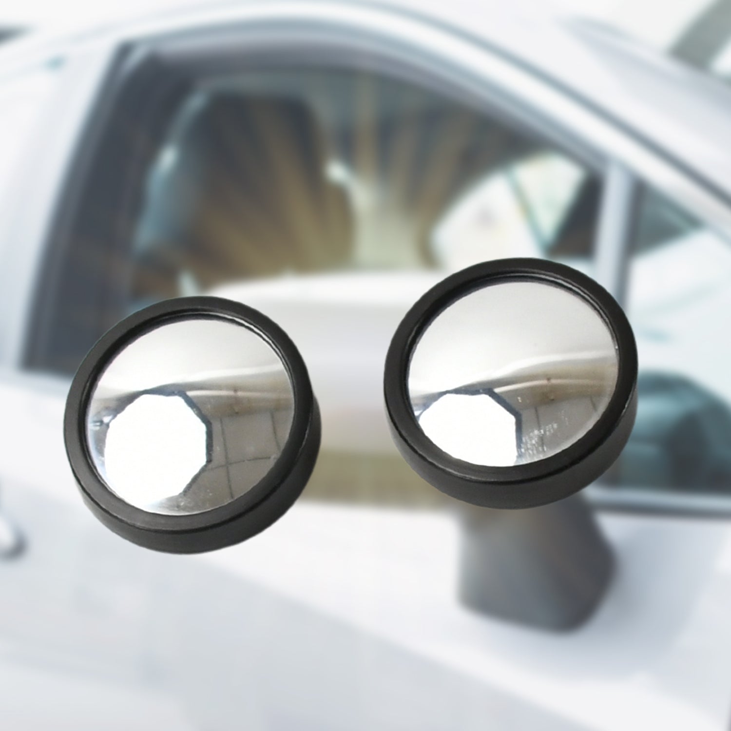 Car Blind Spot Side Mirror Round HD Glass Blindspot Mirror Convex Rear View Mirror, Car Mirror Accessories Suitable to All Cars, Frameless Design (2 Pcs Set) your brand