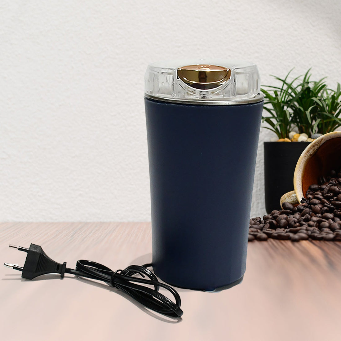 Mini Mixer, Small Blander, powerful Mini Grinder, Electric Coffee Bean Grinder Machine Portable Grinder for Home and Office 1.5L Capacity, 200w (2 Blade Grinder) your brand