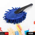 Car wash cleaning brush, microfiber dusting tool for home cleaning.