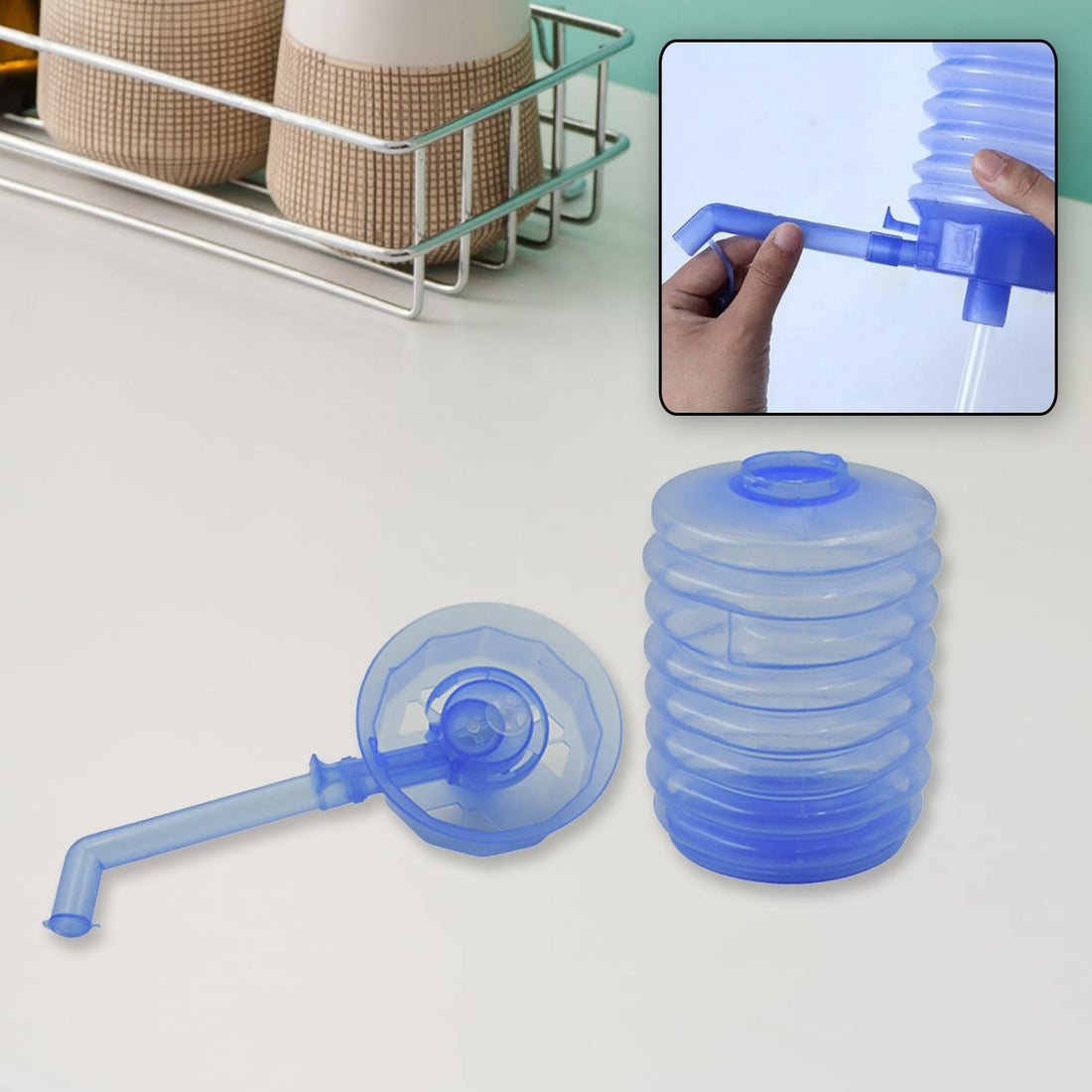 Manual Drinking Water Pump (1 Pc): Hand Press Dispenser, Household - Shopmania Wholesale