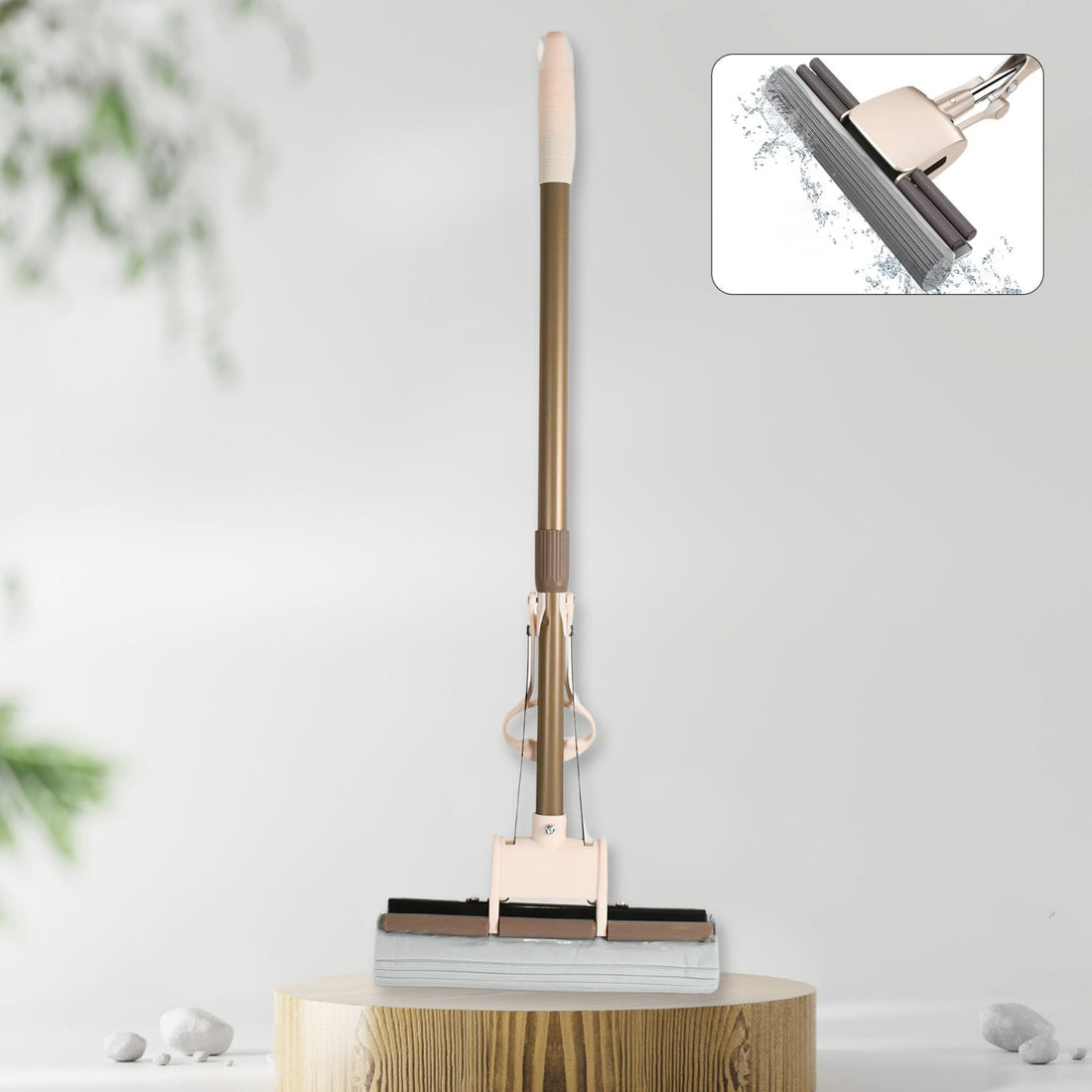 Sponge Mop Super absorbent Sponge-head-self-cleaning miracle-mop - Shopmania Wholesale