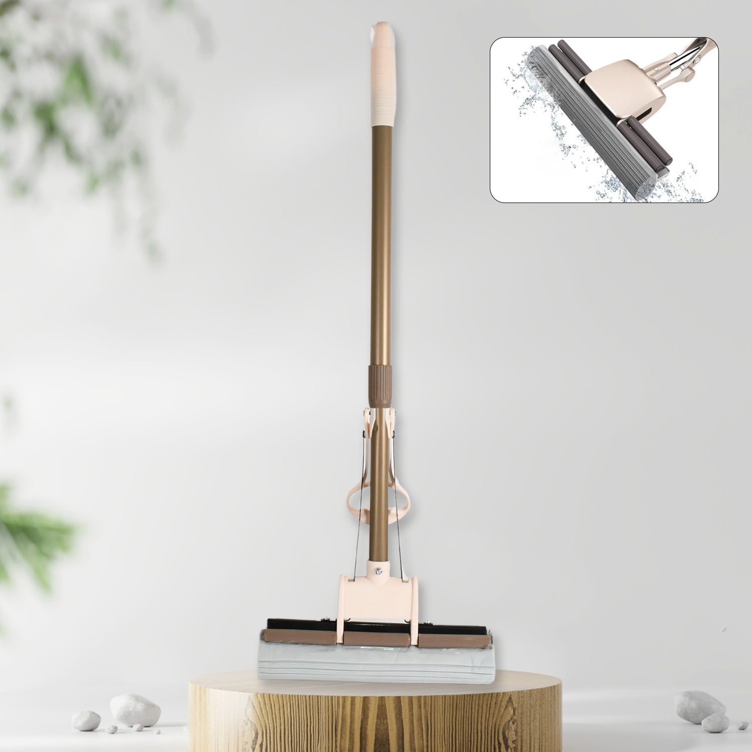 Sponge Mop Super absorbent Sponge-head-self-cleaning miracle-mop - Shopmania Wholesale