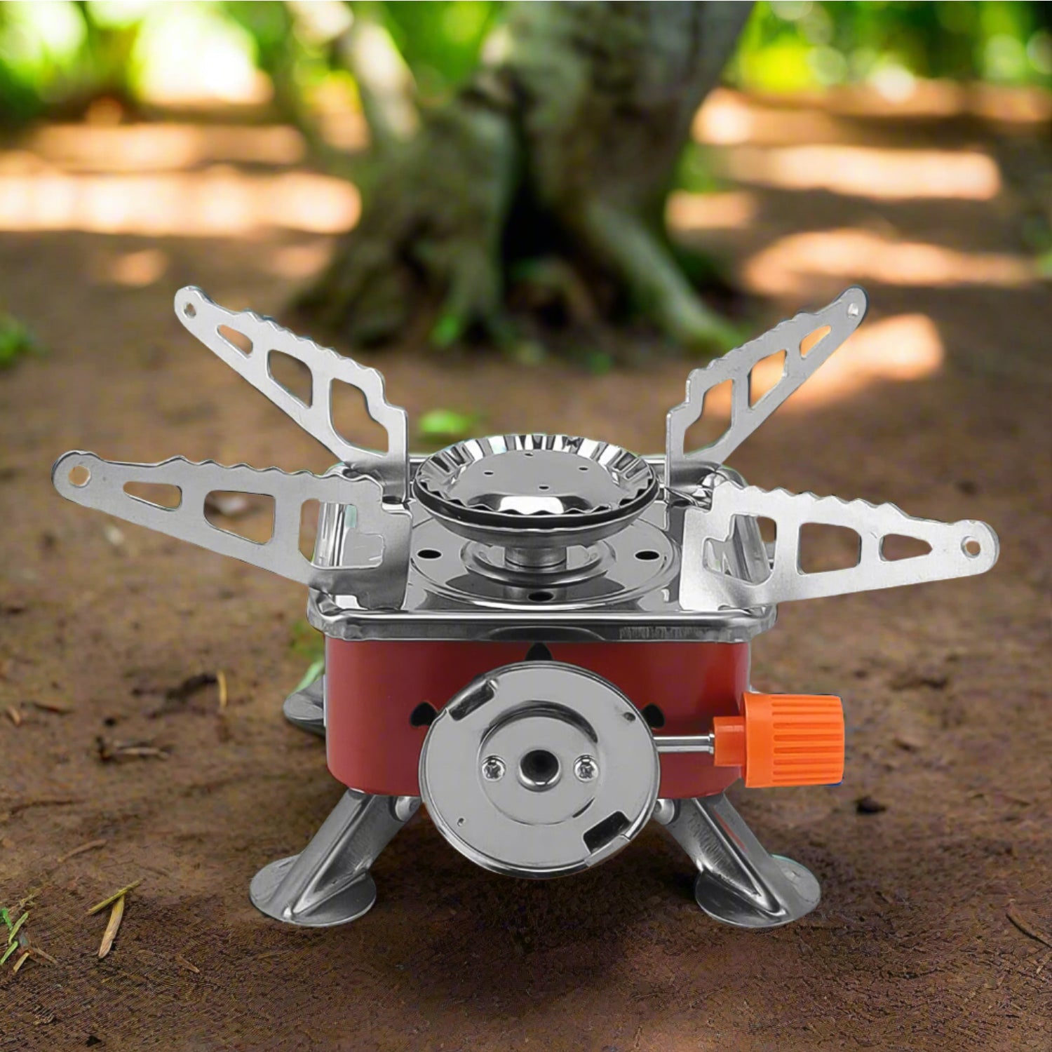 Mini Square Camping Stove, 2800W (1 Pc) - Shopmania Wholesale