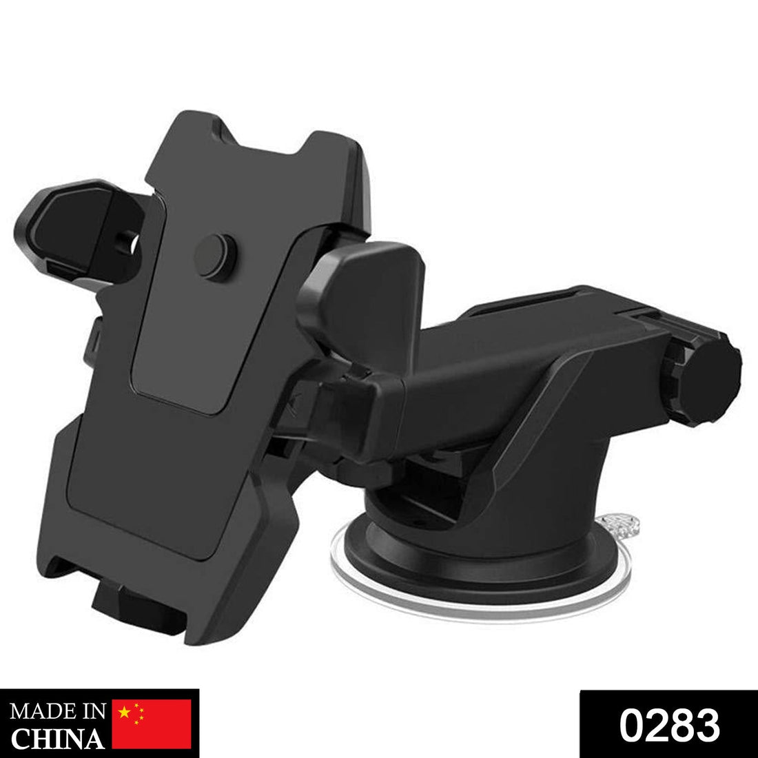 Multicolour adjustable car mount for smartphones, featuring a versatile and secure design