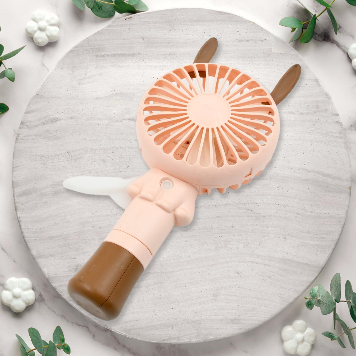 Portable Small Fan Handheld, Mini Student Handheld Dormitory Class Personal Fan Without Battery & USB Cable Operated Manual Hand Press Fan (1 Pc) - Shopmania Wholesale