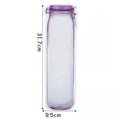 Food Storage Bag Bottles Shape Ziplock Bags Reusable (1 Pc / 500 ML) your brand