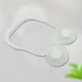 USB Rechargeable Wearable Neckband Fan your brand