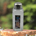 Plastic Transparent Mukhwas Bottle With Steel Cap / Mouth Freshener / Dryfruits Multipurpose Air Tight and BPA Free Kitchen Storage Bottle (1 Pc) - Shopmania Wholesale