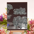 Reusable Rubber Stamp, TPR Stamp DIY Accessories Good Stamping Effect DIY Transparent Stamp Stick Repeatedly for Envelope for Diary for Invitation Letter, Photo Album Decoration for Paper Crafts (Mix Design / 1 Set) - Shopmania Wholesale