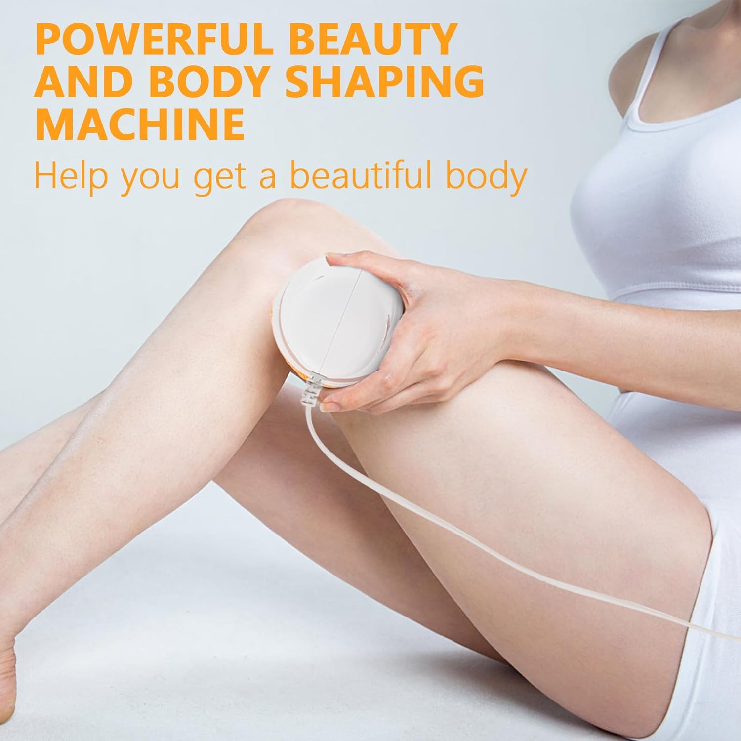 Body Massager Shaping Machine | Body Sculpting Massager with 3 Washable Pads |Adjustable Speeds | Electric Handheld Massager for Belly, Waist, Legs, Arms, Butt (1 Pc) - Shopmania Wholesale