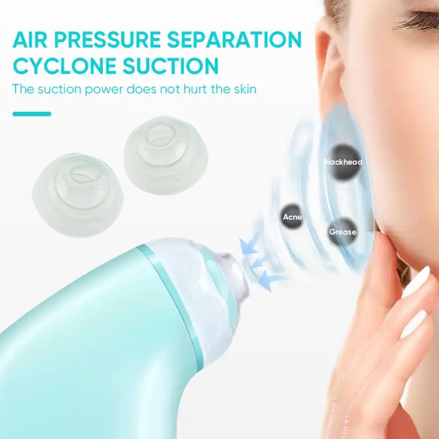 Vacuum Blackhead Machine, Reduce Spot Mini Handheld Lifting Massage Facial Blackhead Remover For Skin Care (1 Pc) - Shopmania Wholesale