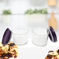 Air Tight & Unbreakable Kitchen Jar Set Food Storage Containers for Dry Fruits, Spices, Snacks, Pulses (2 Pcs Set) your brand