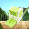 Portable Air Cooler-Rechargeable Personal with Duration Desk Cooling Fan USB/Battery Powered Desk PC Laptop Air Conditioner Cooler for Home, Bedroom, Travel, and Office - Shopmania Wholesale