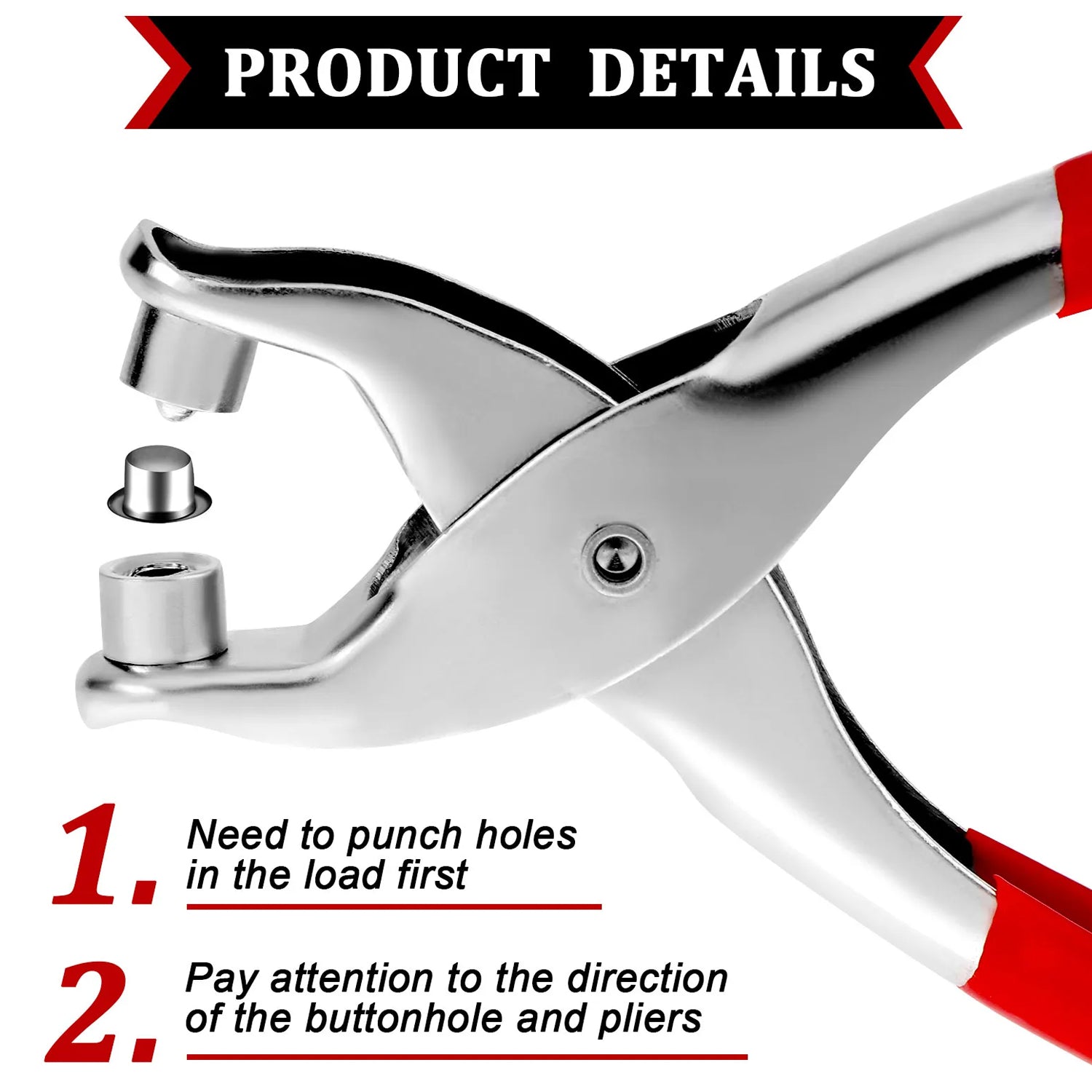 Grommet Setting Tool with 25 PCS Gold Eyelets Grommets Steel Hole Punch Setter Kit for Leather, Canvas, All Fabrics Men and Women Clothes, Shoes, Belts, Crafts - Shopmania Wholesale