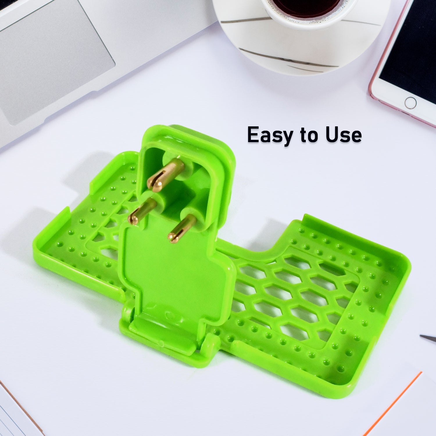 Multi-Purpose Wall Holder Stand for Charging Mobile, Just Fit in Socket and Hang (Mix Color / 1 pc) - Shopmania Wholesale
