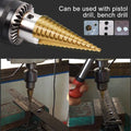 Step Drill Bit for Metal, High-Speed Steel Step Drill Bit (1 pc / 4-12 MM) - Shopmania Wholesale