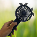 17731 Portable Small Electric Fan Handheld, USB Rechargeable Mini Student Handheld Class Personal Fan (1 Pc / Mix Color Design) - Shopmania Wholesale