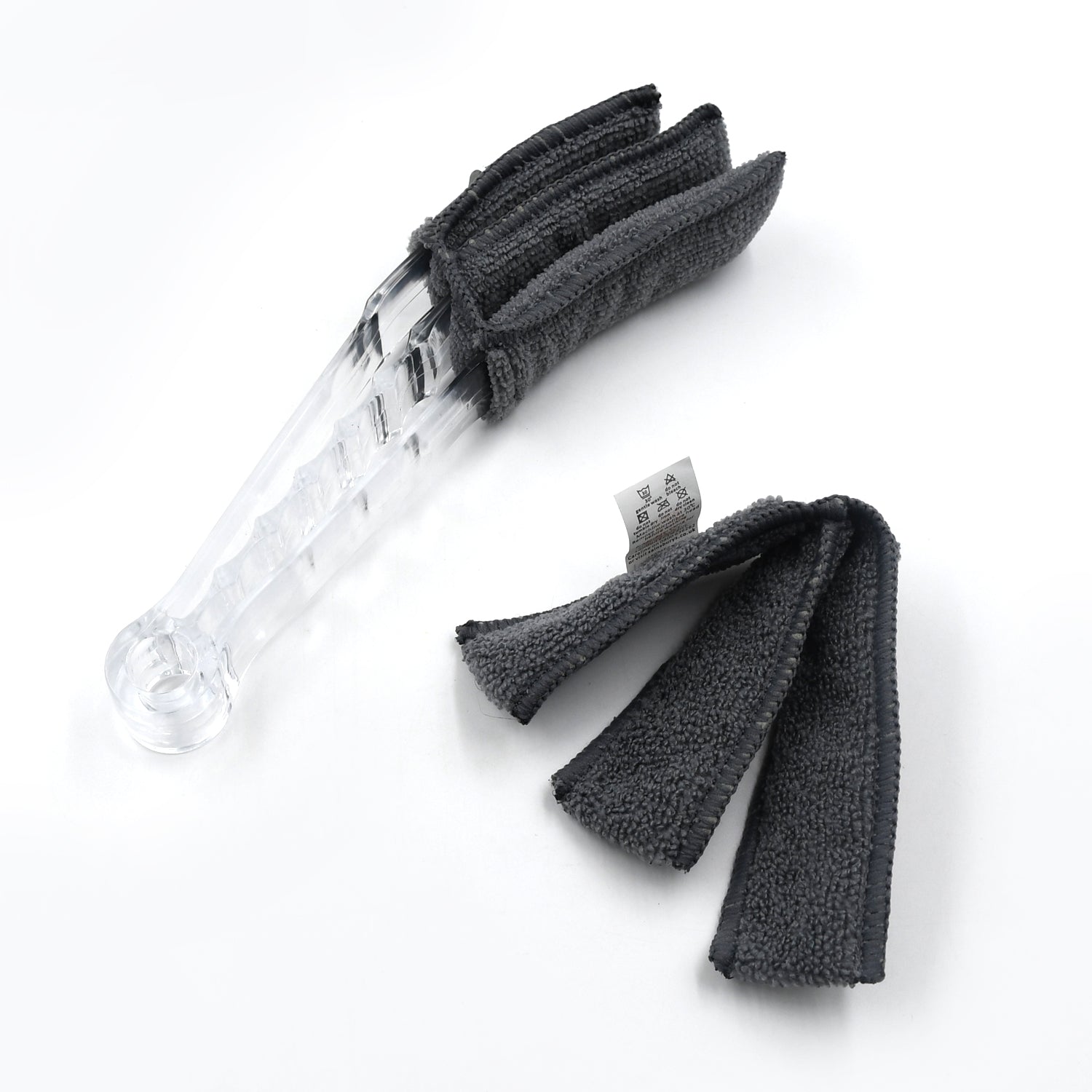 Window Blind Cleaner Duster Brush with Microfiber Sleeves - Blind Cleaner Tools for Window Shutters Blind Air Conditioner Jalousie Dust your brand