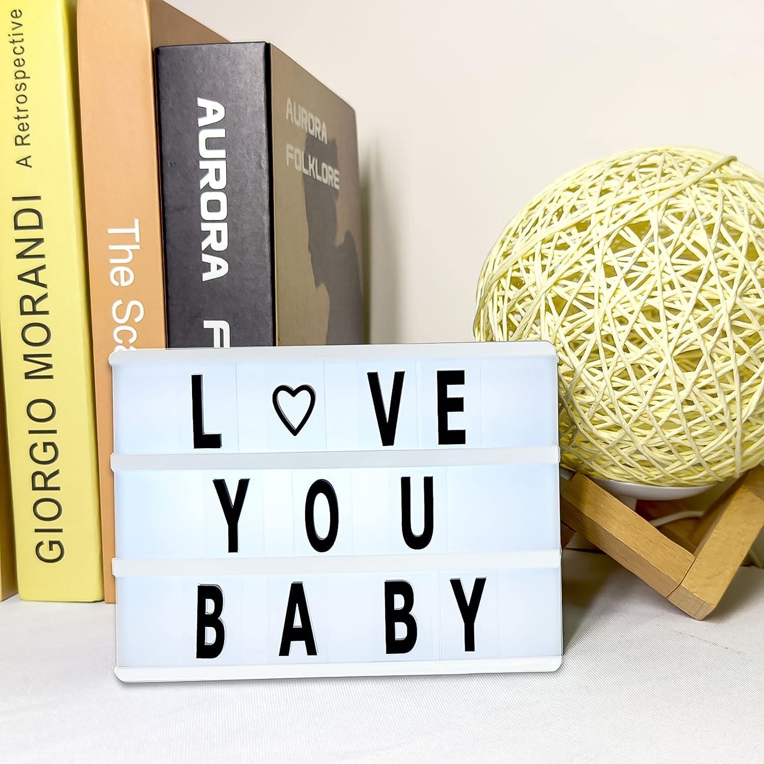 Black Mini A6 Magnetic Cinematic Light Box with 82 Characters and 10 Emojis  (1 Set) - Shopmania Wholesale
