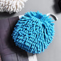 Hand Towels for Bathroom, Kitchen Hand Towel Hand Dry Towels Absorbent Soft Hanging Hand Bath Towels Microfiber Plush Chenille Hand Towel Ball Machine Washable Bathroom with Loop (1 Pc) - Shopmania Wholesale